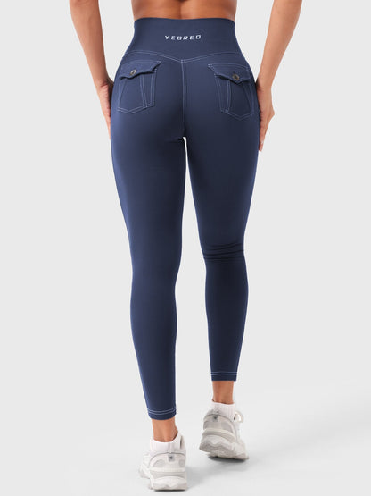 Leggings Movaelle CoreFlex efecto denim