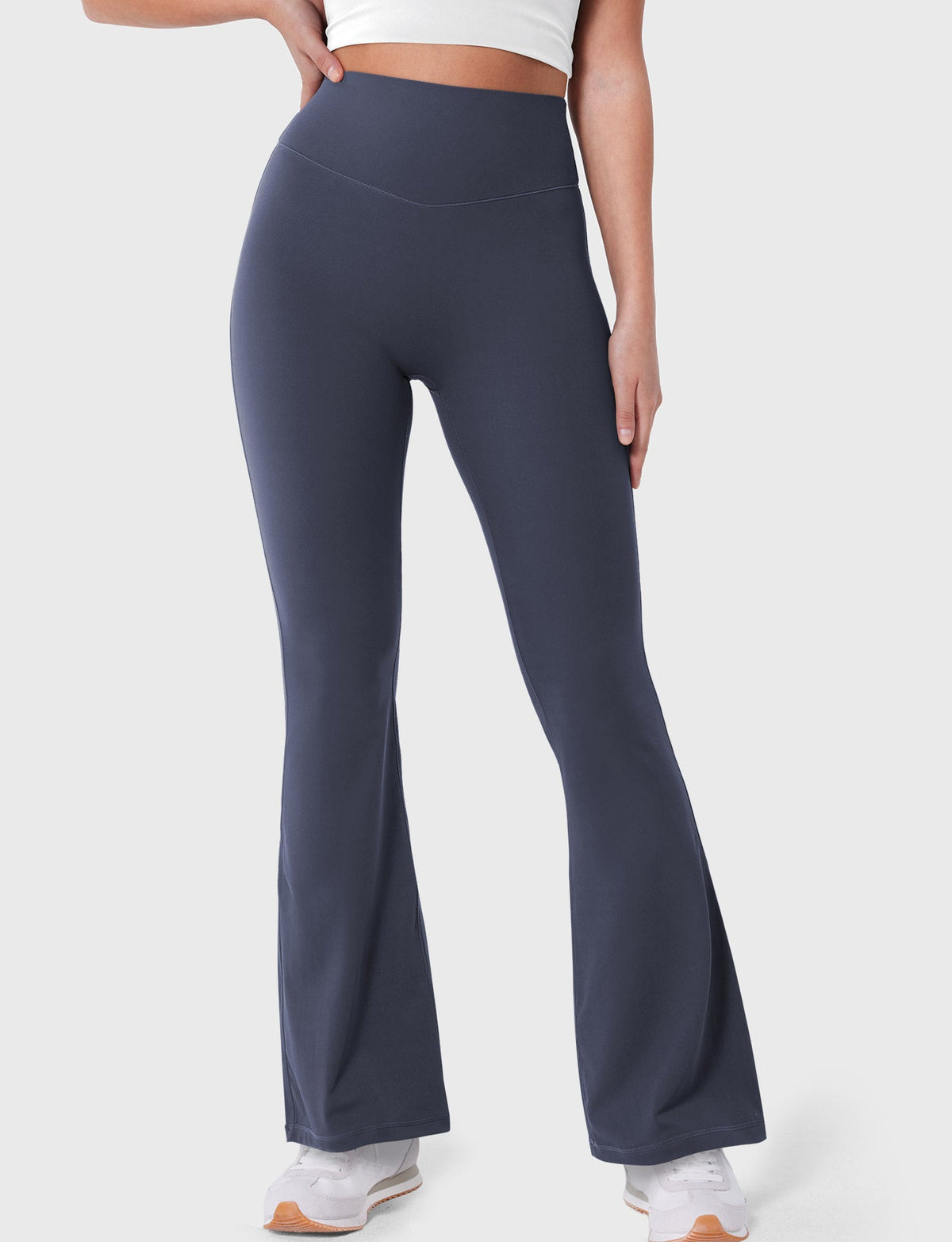 Leggings Movaelle SoftHue cómodo mini acampanado 28"