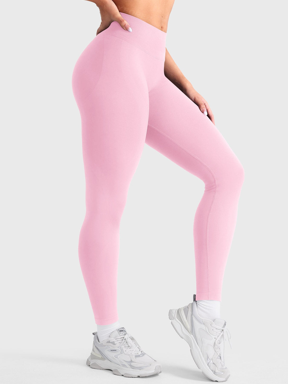 Leggings Movaelle Contour con frunce oculto 24"