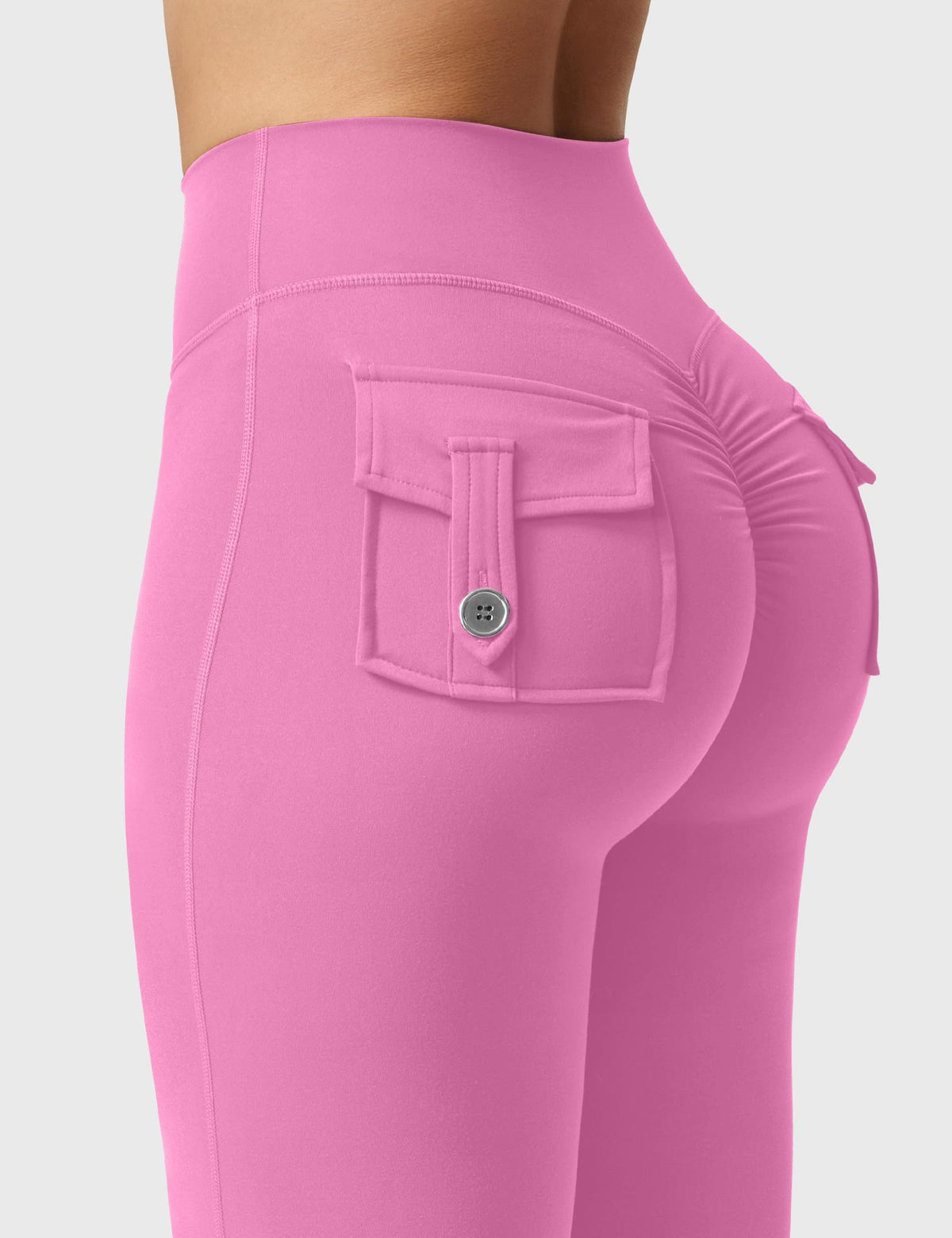 Leggings Movaelle CoreFlex acampanados con bolsillos