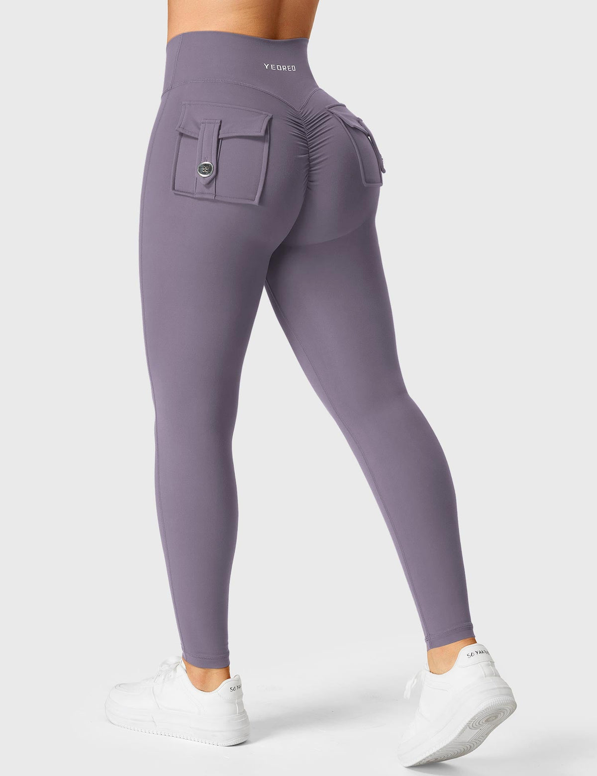 Leggings Movaelle CoreFlex Cargo con cintura en V