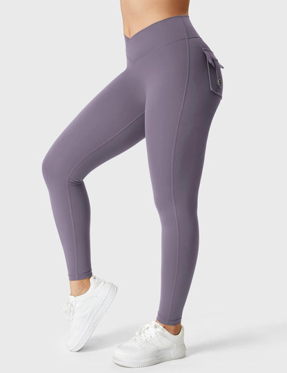 Leggings Movaelle CoreFlex Cargo con cintura en V