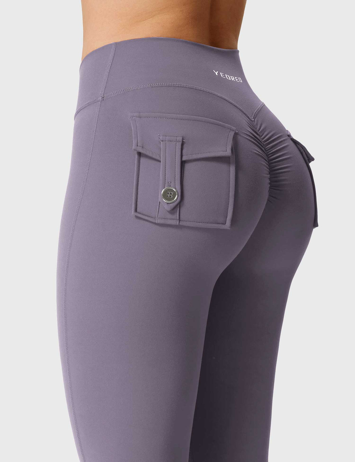 Leggings Movaelle CoreFlex Cargo con cintura en V
