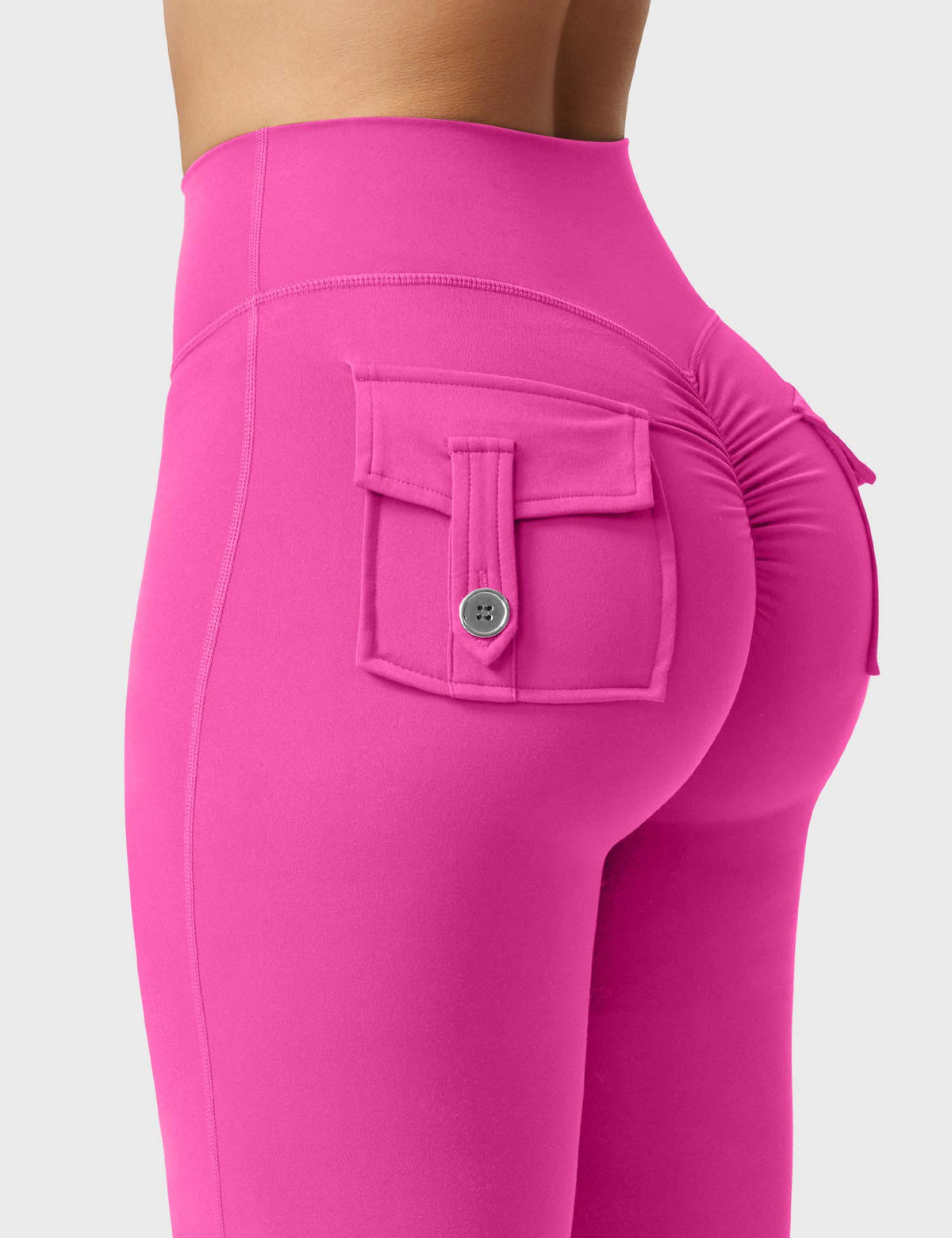 Leggings Movaelle CoreFlex acampanados con bolsillos