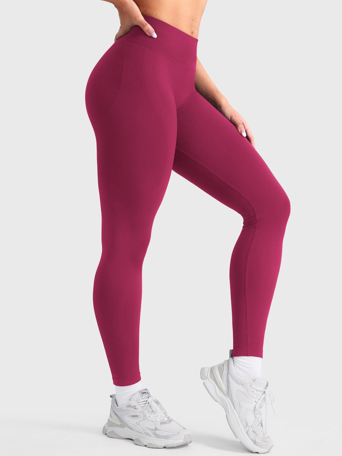 Leggings Movaelle Contour con frunce oculto 24"