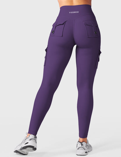 Legging Movaelle CoreFlex cargo talle alto 25"