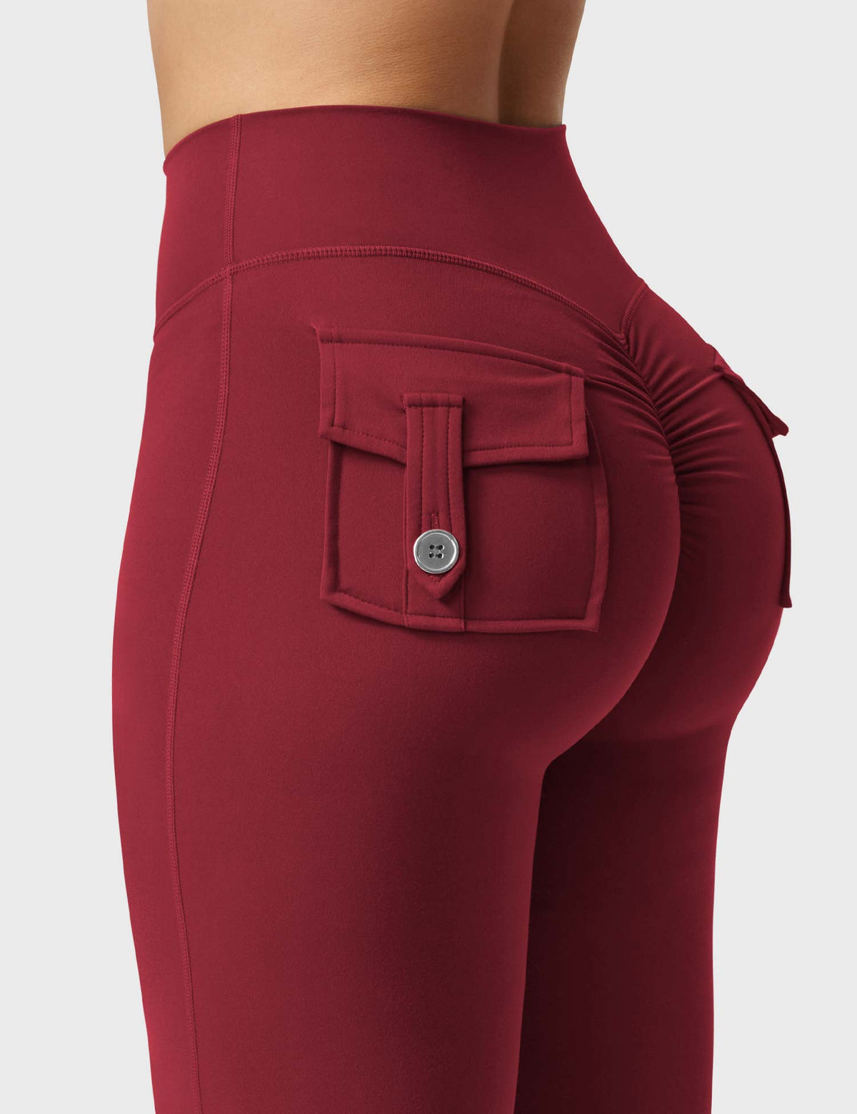 Leggings Movaelle CoreFlex acampanados con bolsillos