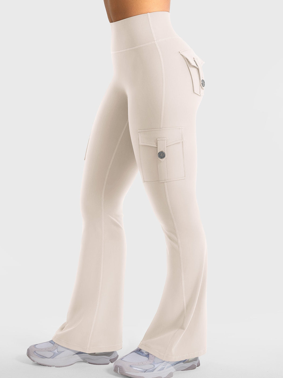 Leggings Movaelle CoreFlex acampanado cargo 30"