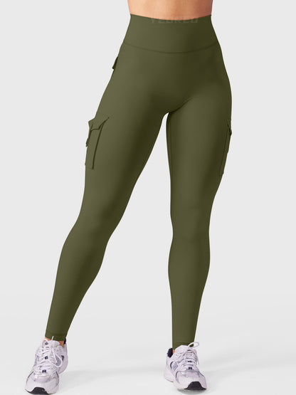 Leggings Movaelle CoreFlex cargo taille haute 28"