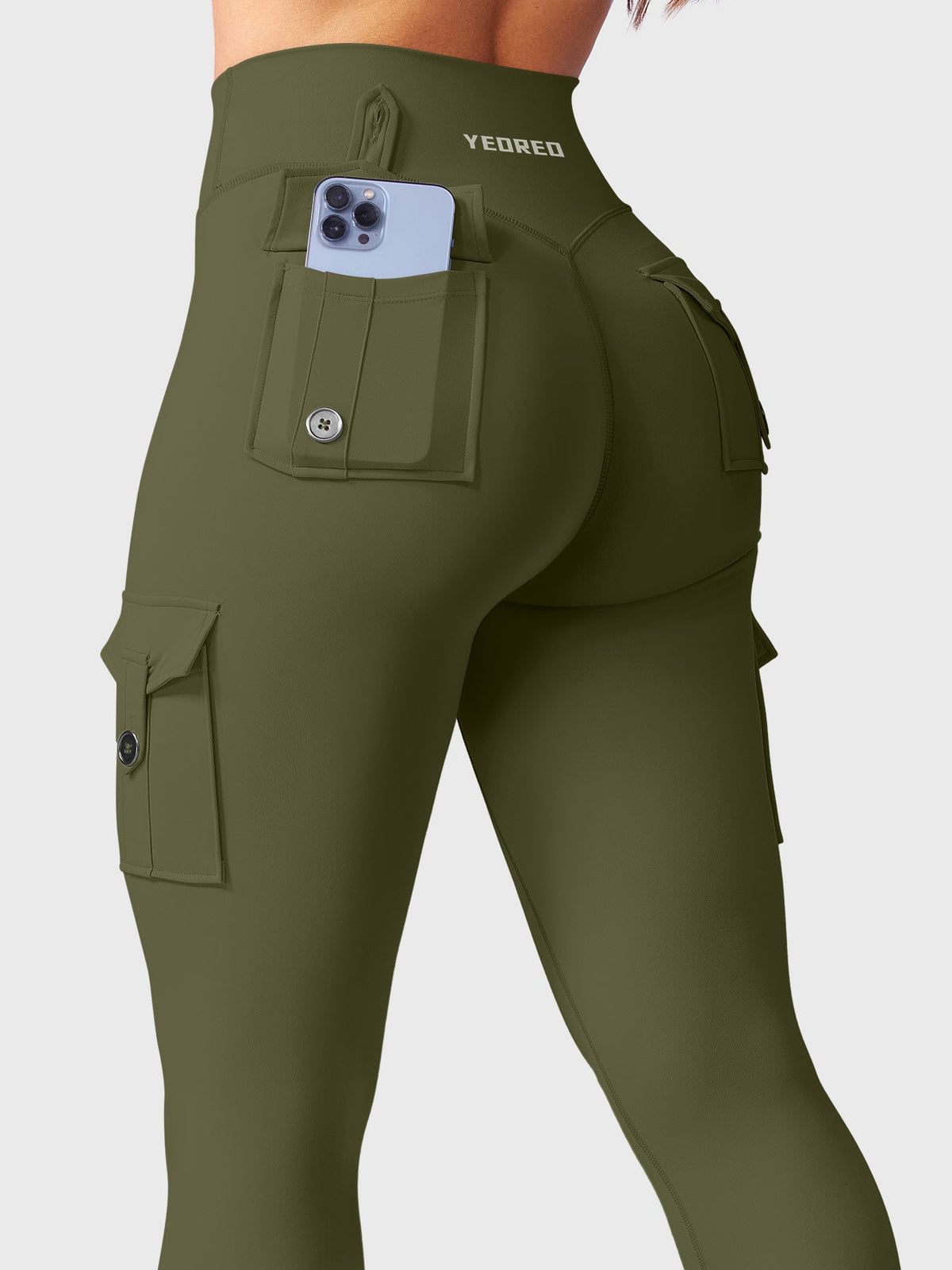 Leggings Movaelle CoreFlex cargo taille haute 28"