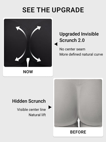 Leggings Movaelle Contour con frunce oculto 24"