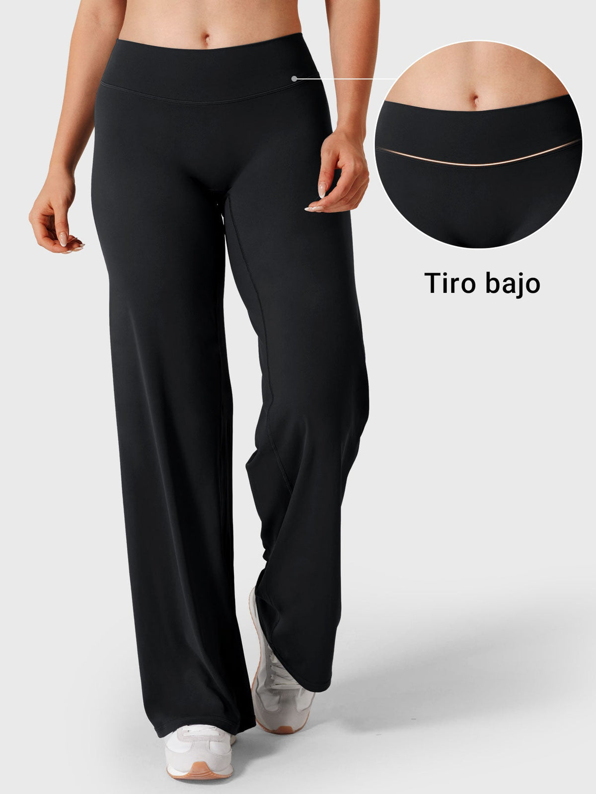 Leggings Movaelle Ease de tiro bajo pierna recta 31,5"