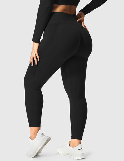 Leggings Movaelle Contour sin costuras fruncido