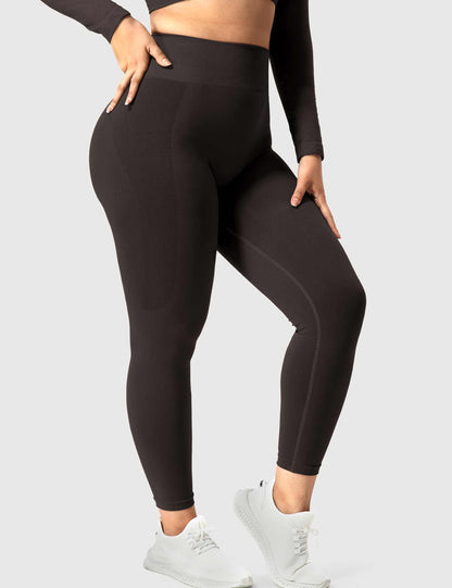 Leggings Movaelle Contour sin costuras fruncido