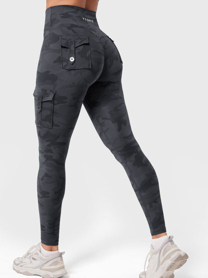 Leggings Movaelle CoreFlex camuflados scrunch