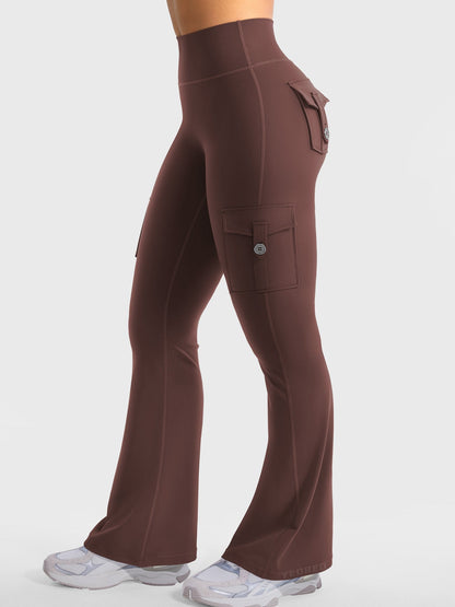 Leggings Movaelle CoreFlex acampanado cargo 30"