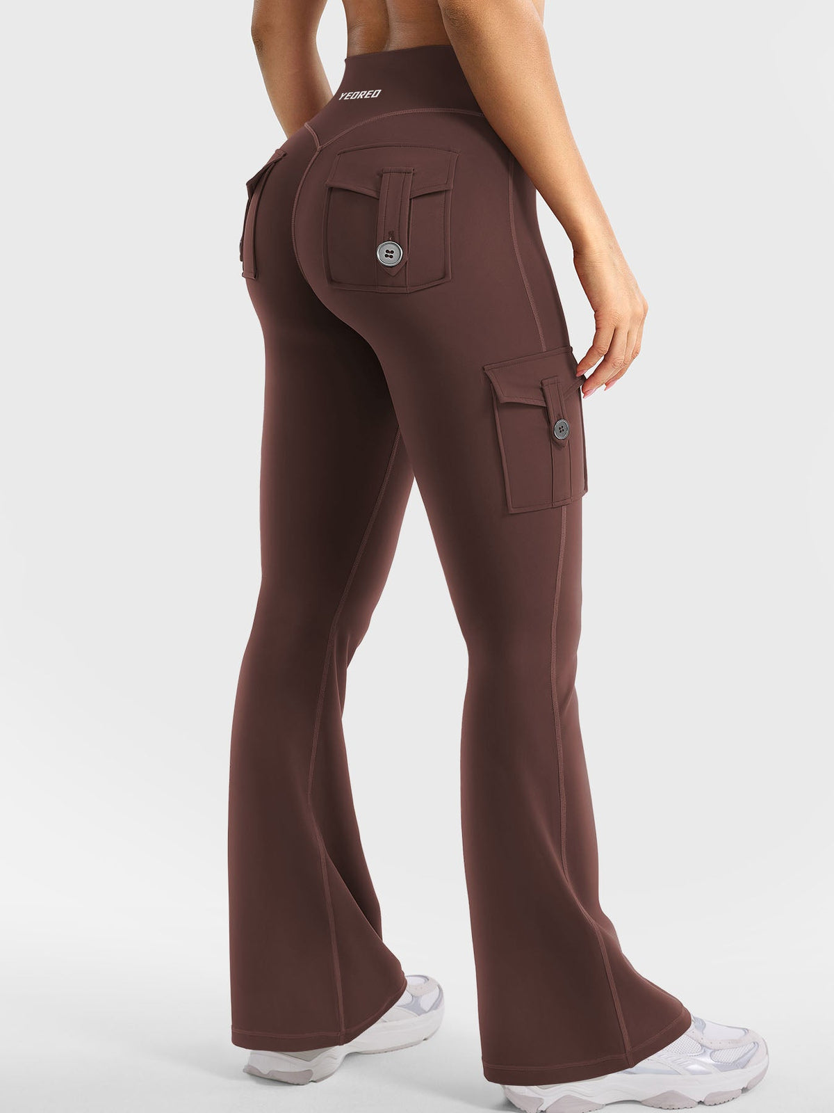 Leggings Movaelle CoreFlex acampanado cargo 30"