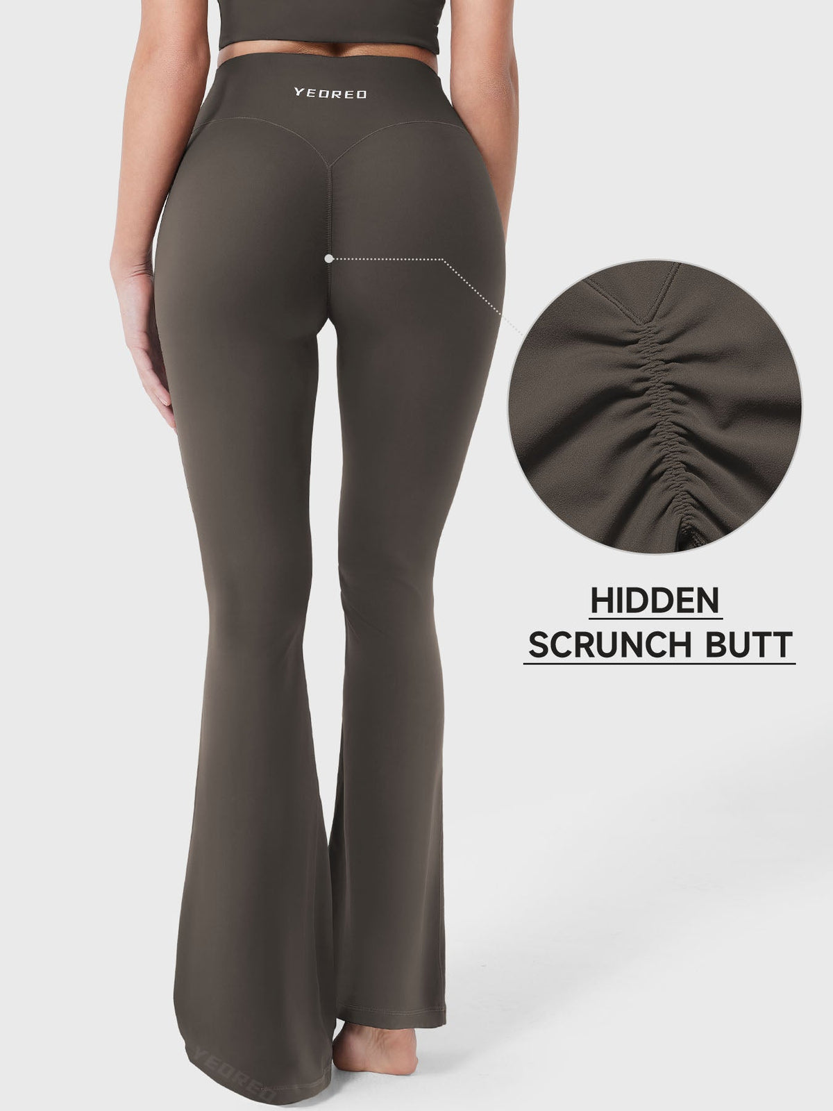 Leggings Movaelle SoftHue sin costurasa campanada 32"