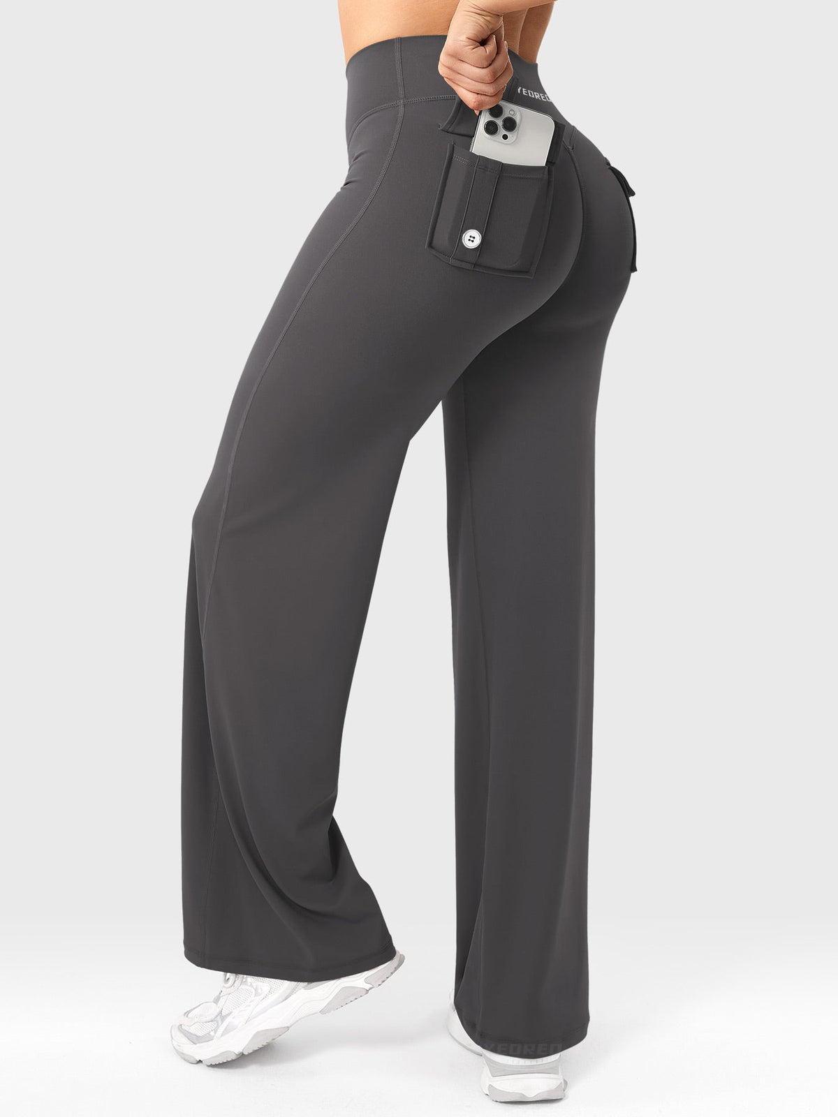 Leggings Movaelle CoreFlex pierna recta con bolsillos 31,5"