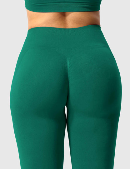Leggings Movaelle Contour sin costuras fruncido