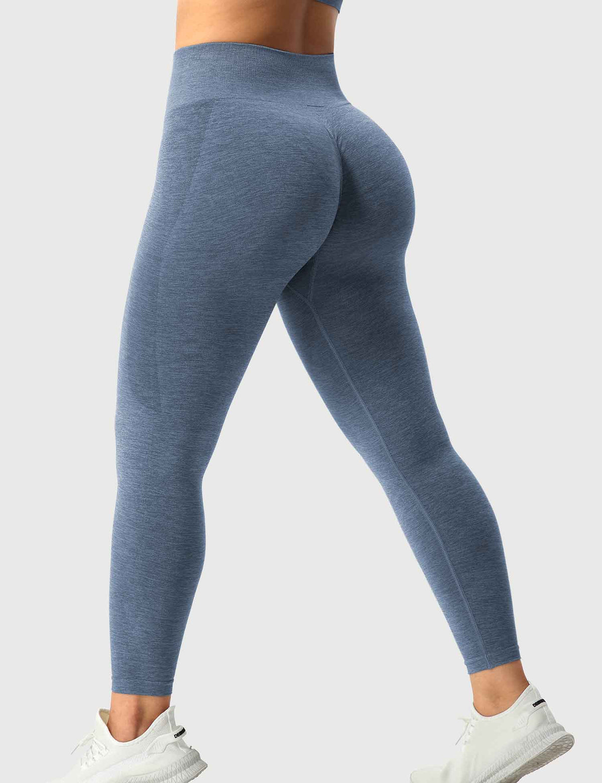 Leggings Movaelle Contour sin costuras fruncido