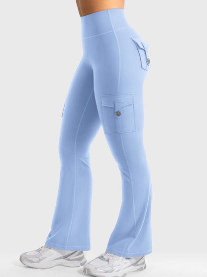Leggings Movaelle CoreFlex acampanado cargo 28"