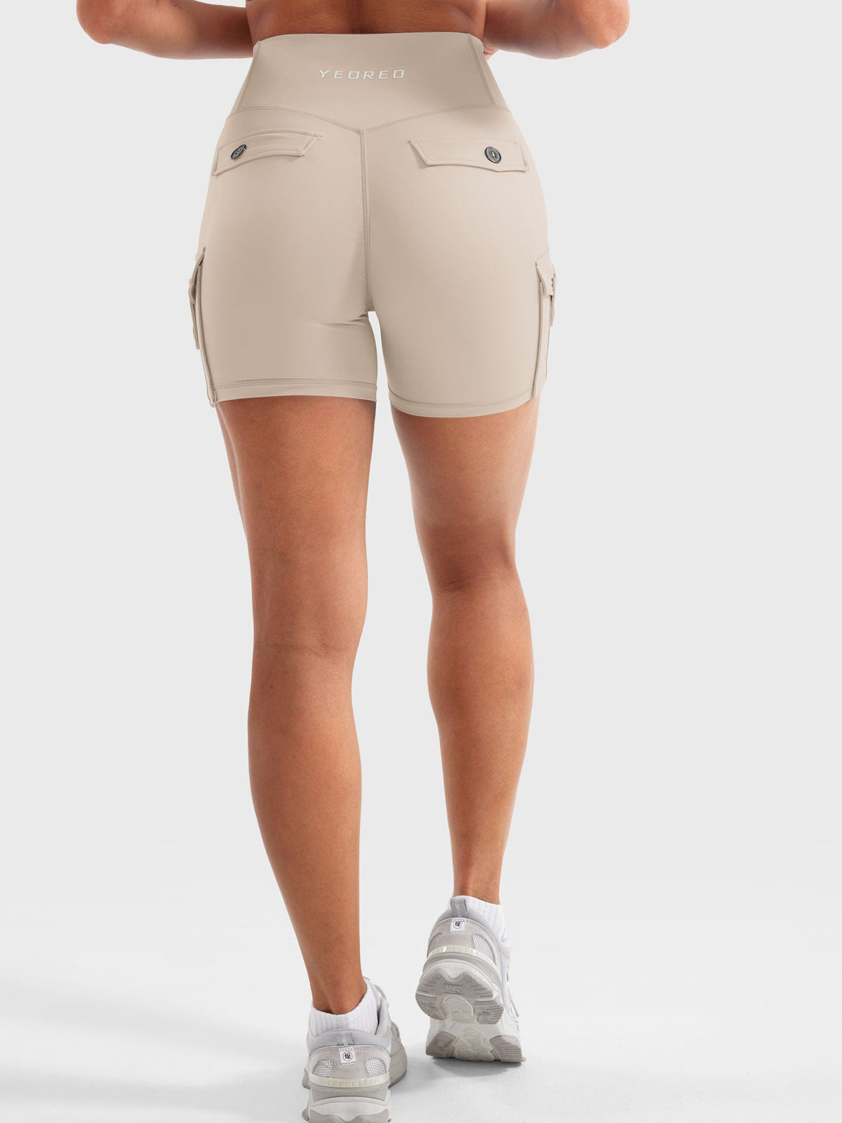 Short Movaelle CoreFlex cycliste taille haute 4,5"