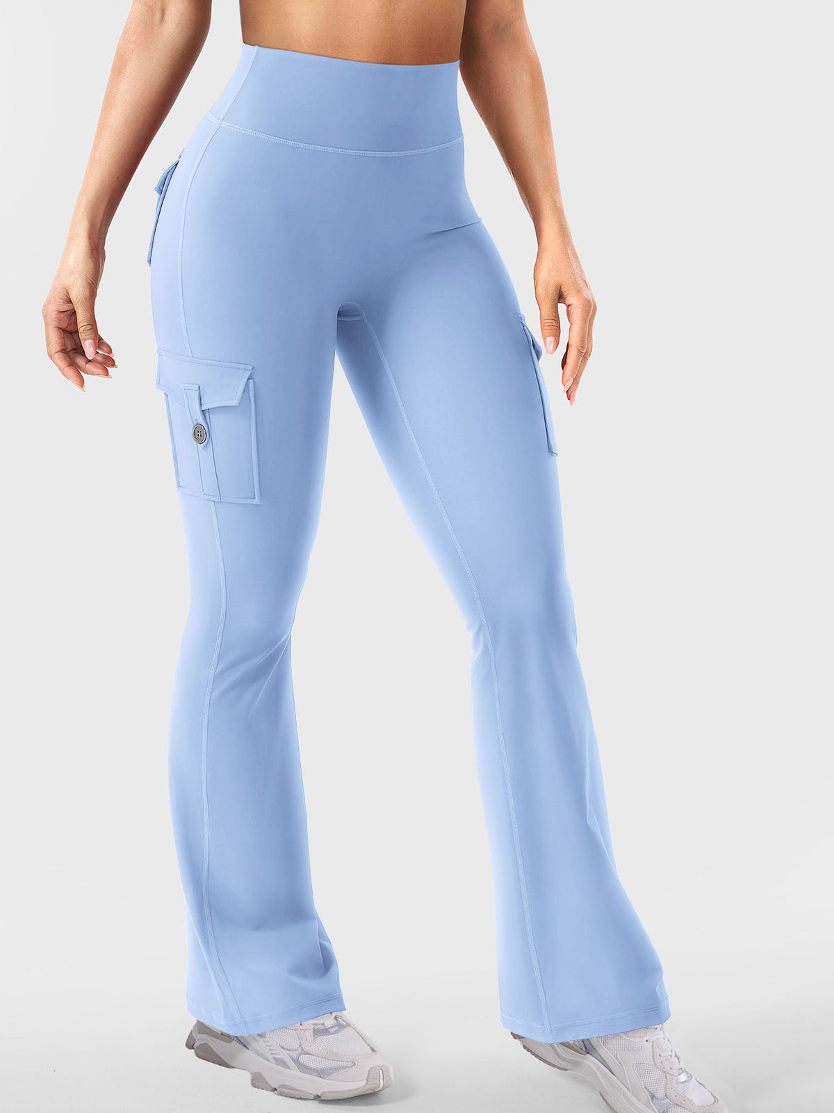 Leggings Movaelle CoreFlex acampanado cargo 30"