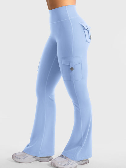 Leggings Movaelle CoreFlex acampanado cargo 30"