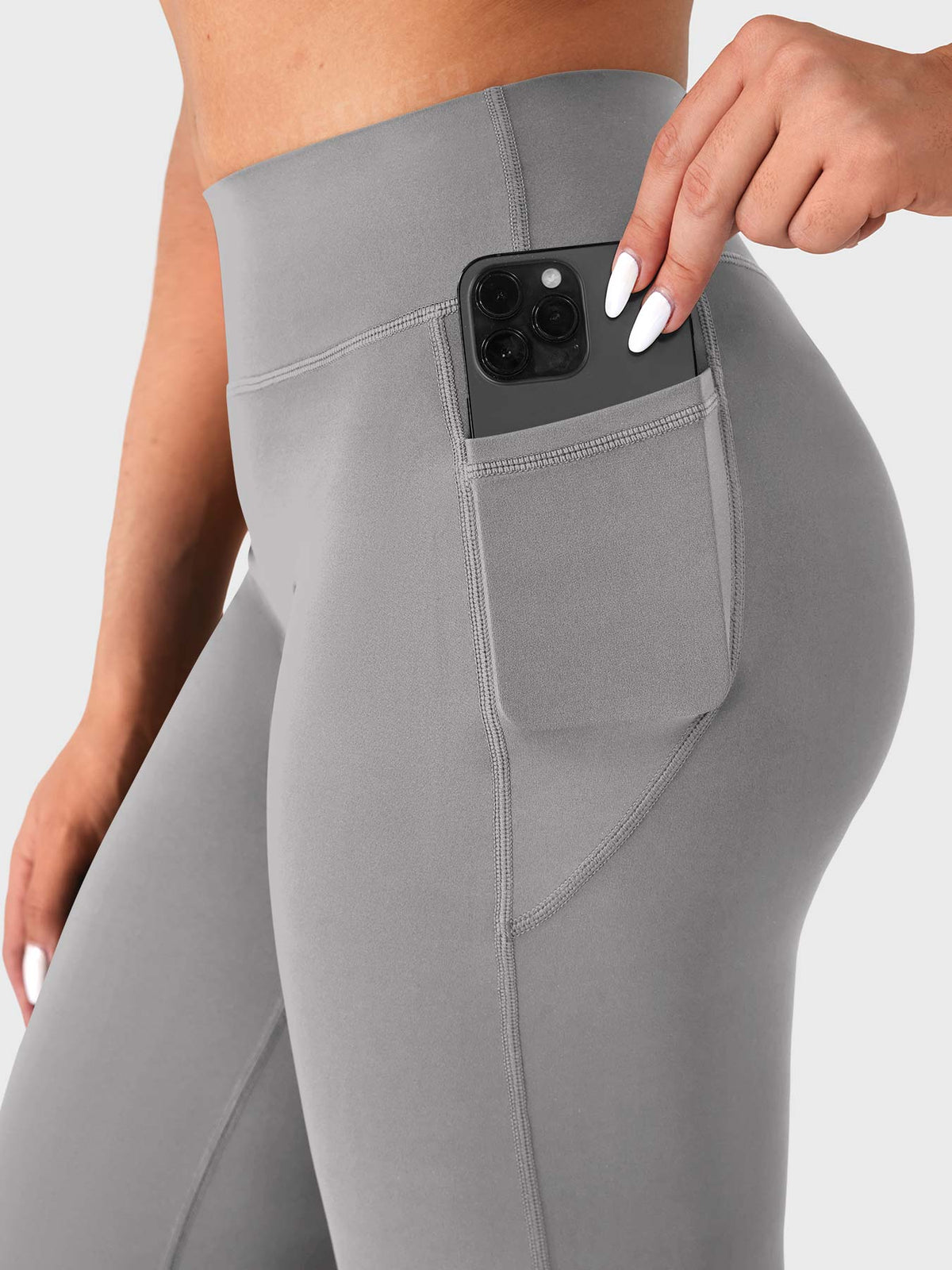 Leggings Movaelle Ease rectos con bolsillos 31,5"