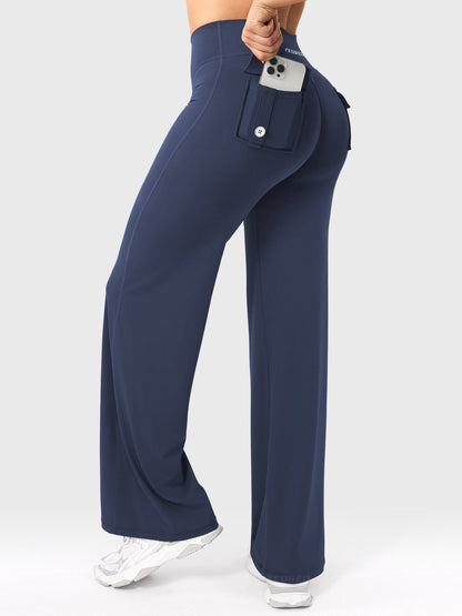 Leggings Movaelle CoreFlex pierna recta con bolsillos 31,5"