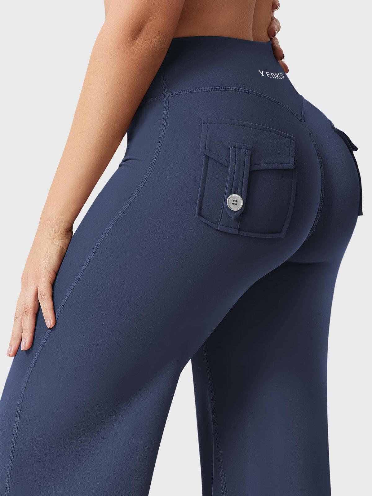 Leggings Movaelle CoreFlex pierna recta con bolsillos 31,5"