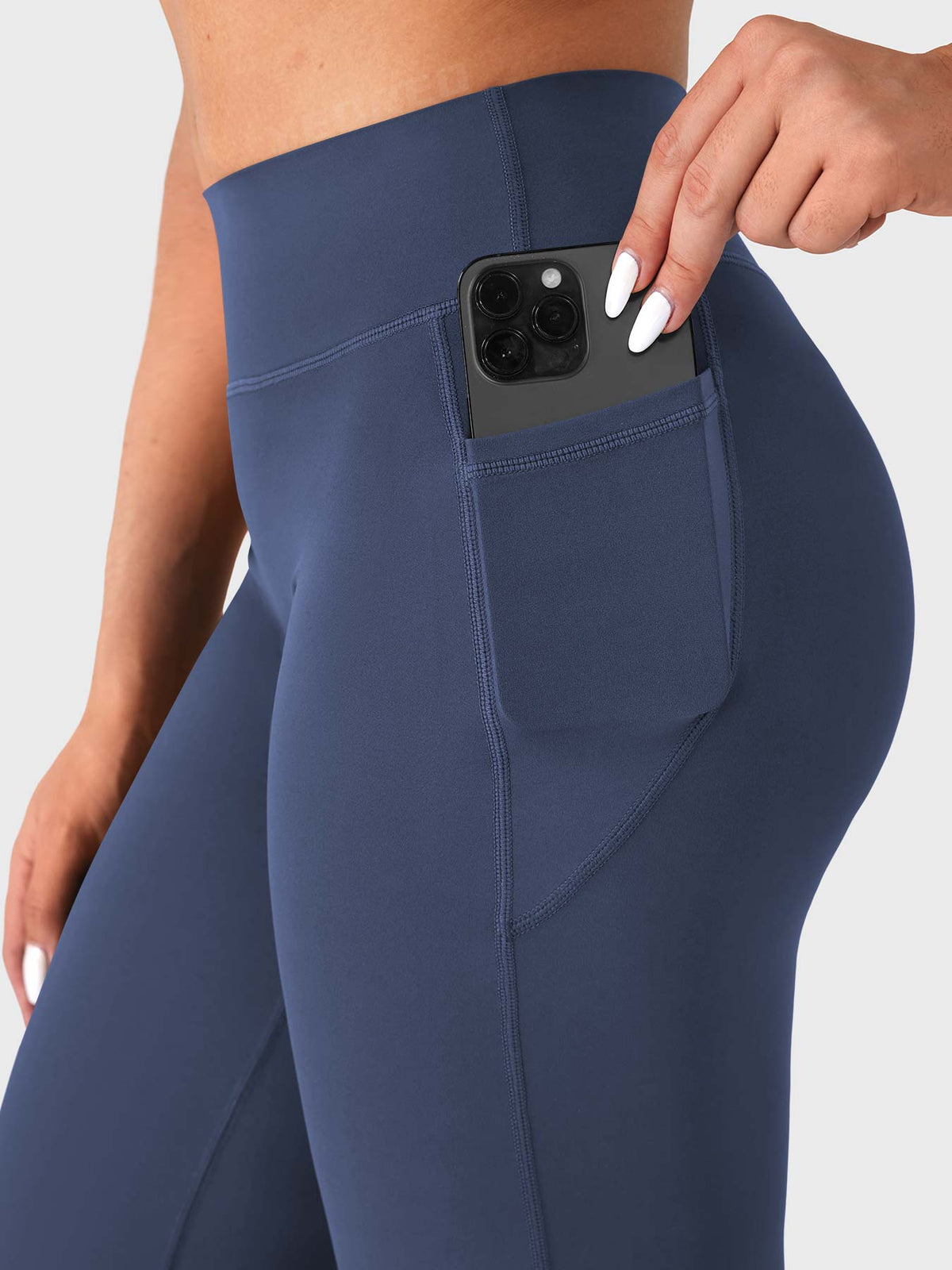 Leggings Movaelle Ease rectos con bolsillos 31,5"