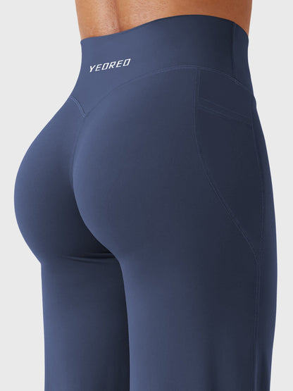 Leggings Movaelle Ease rectos con bolsillos 31,5"