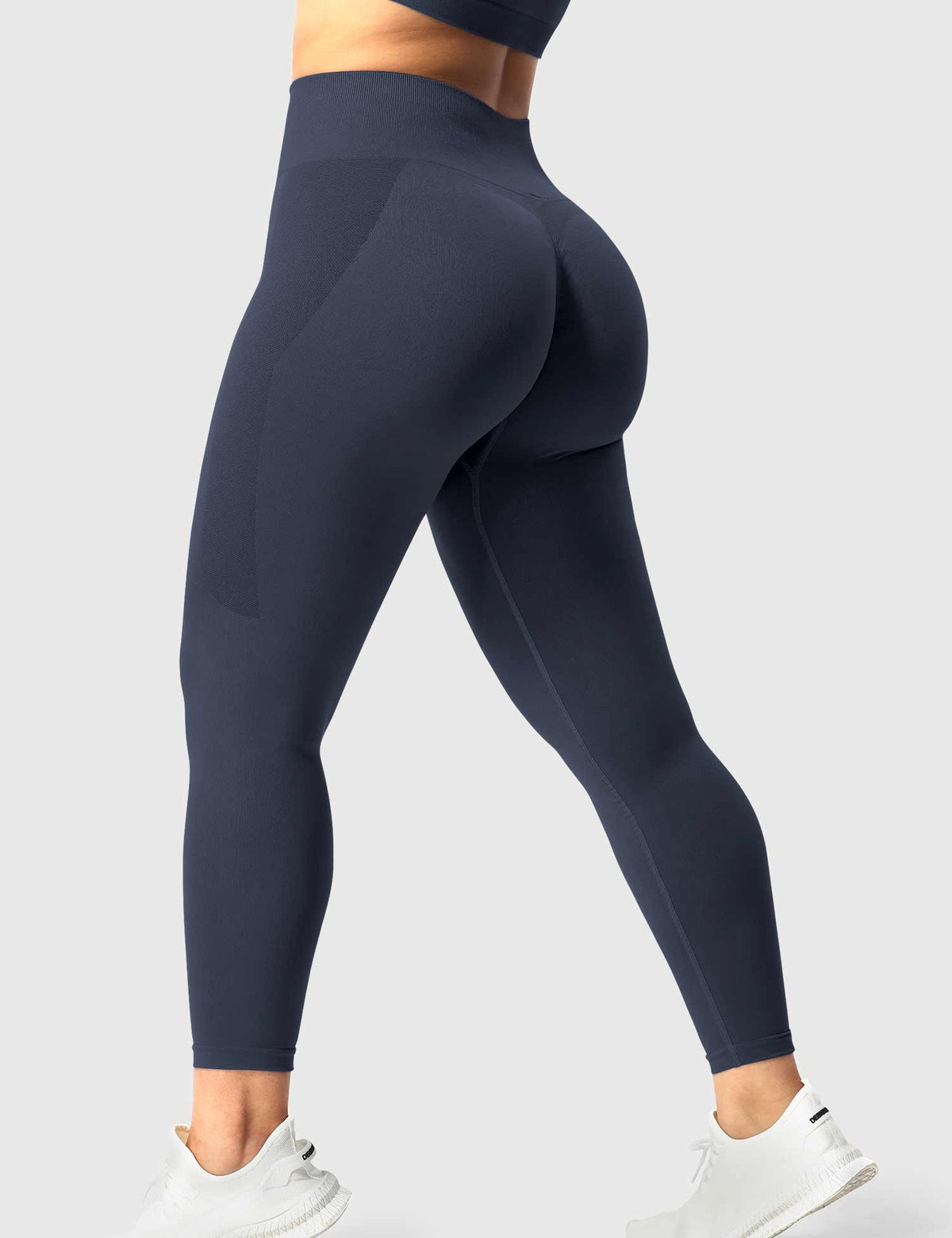 Leggings Movaelle Contour sin costuras fruncido