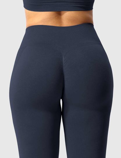 Leggings Movaelle Contour sin costuras fruncido