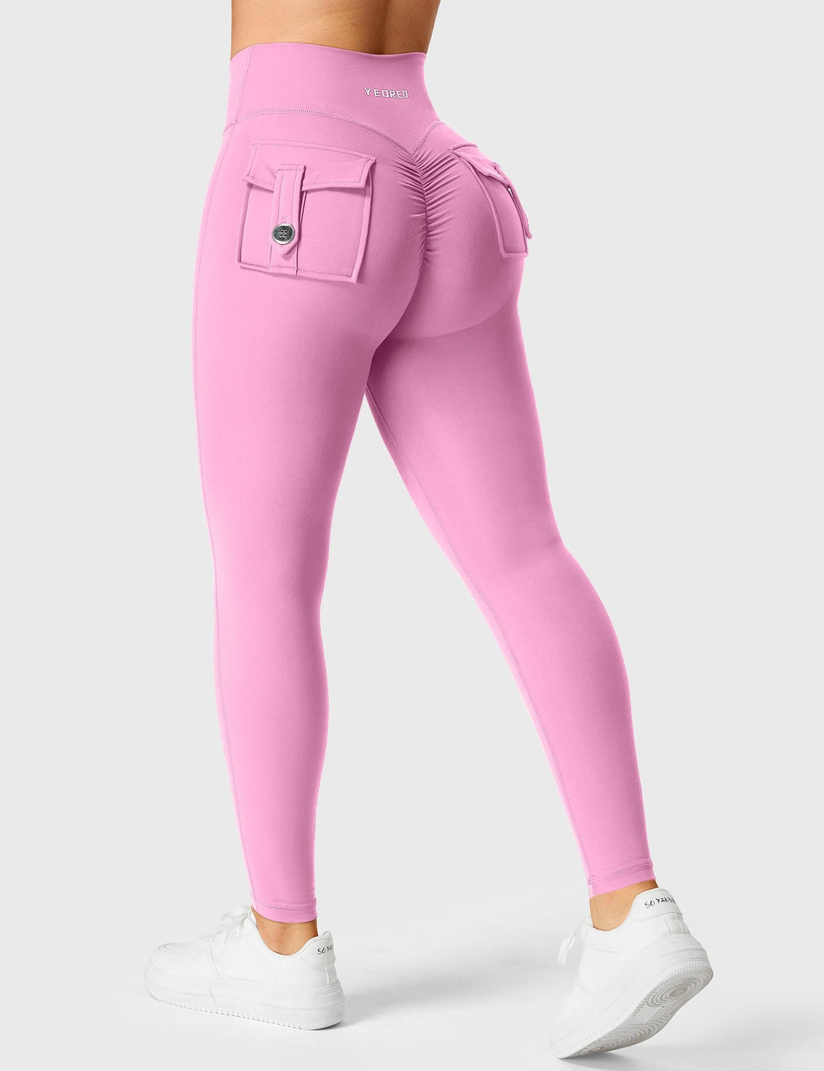 Leggings Movaelle CoreFlex Cargo con cintura en V