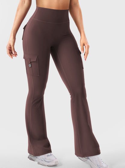 Leggings Movaelle CoreFlex acampanado cargo 30"