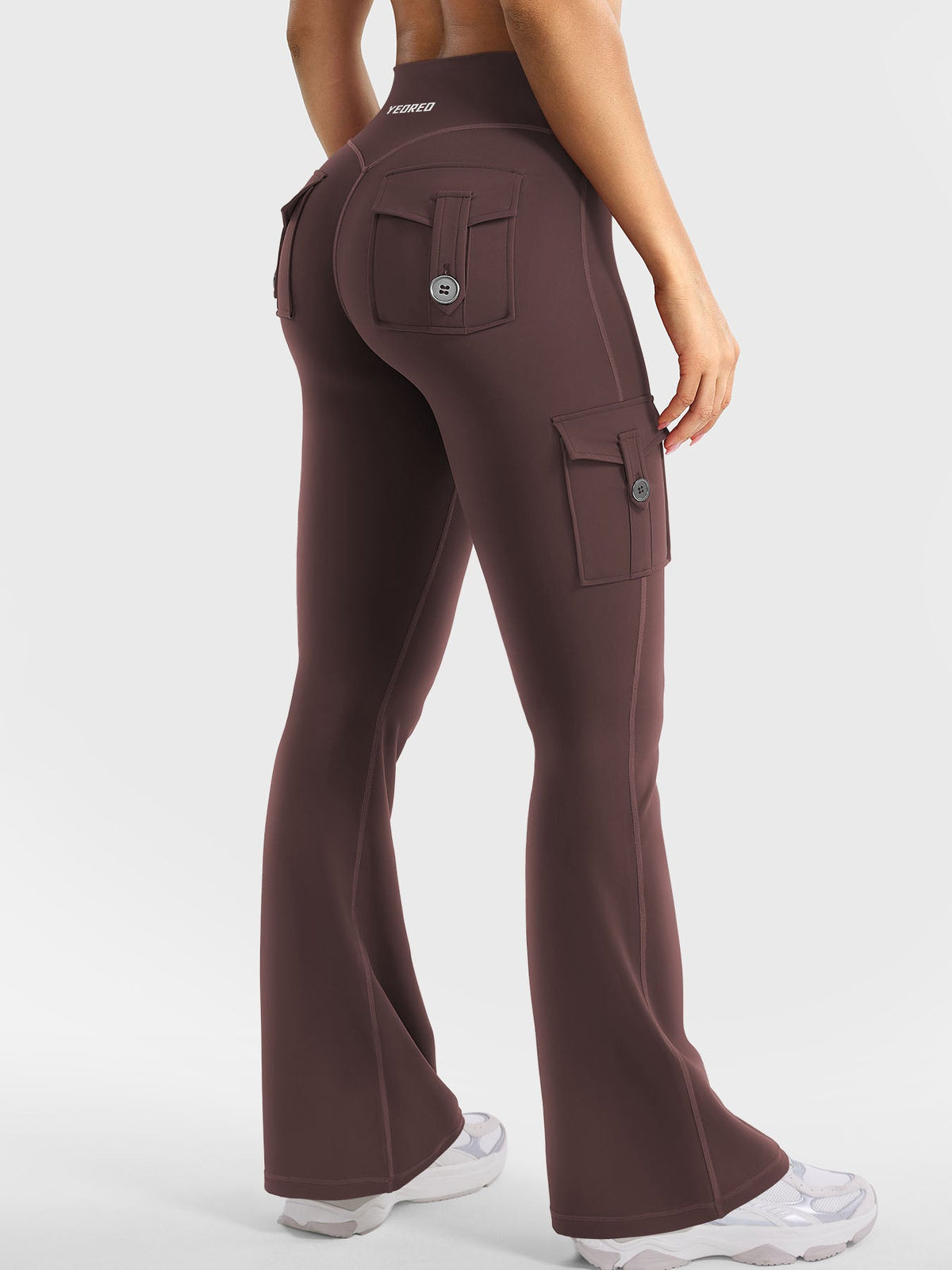 Leggings Movaelle CoreFlex acampanado cargo 30"