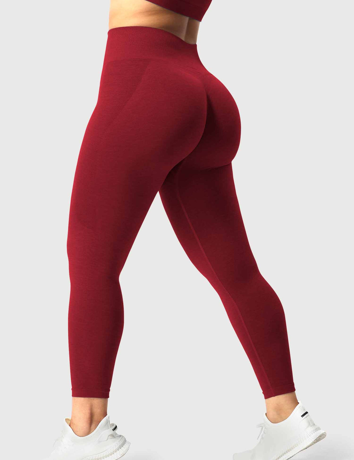 Leggings Movaelle Contour sin costuras fruncido
