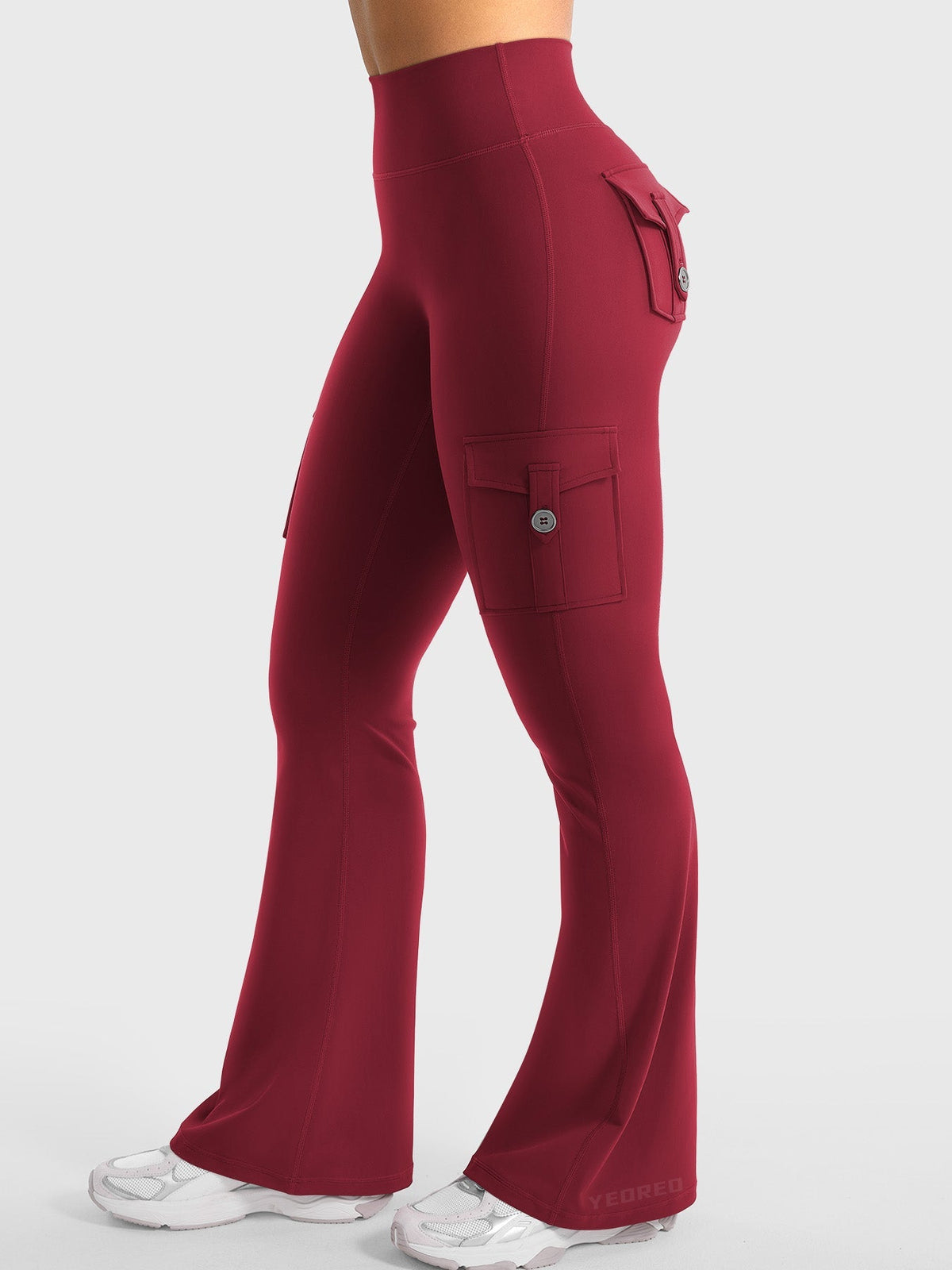 Leggings Movaelle CoreFlex acampanado cargo 32"