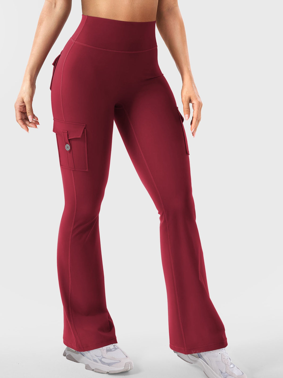 Leggings Movaelle CoreFlex acampanado cargo 34"