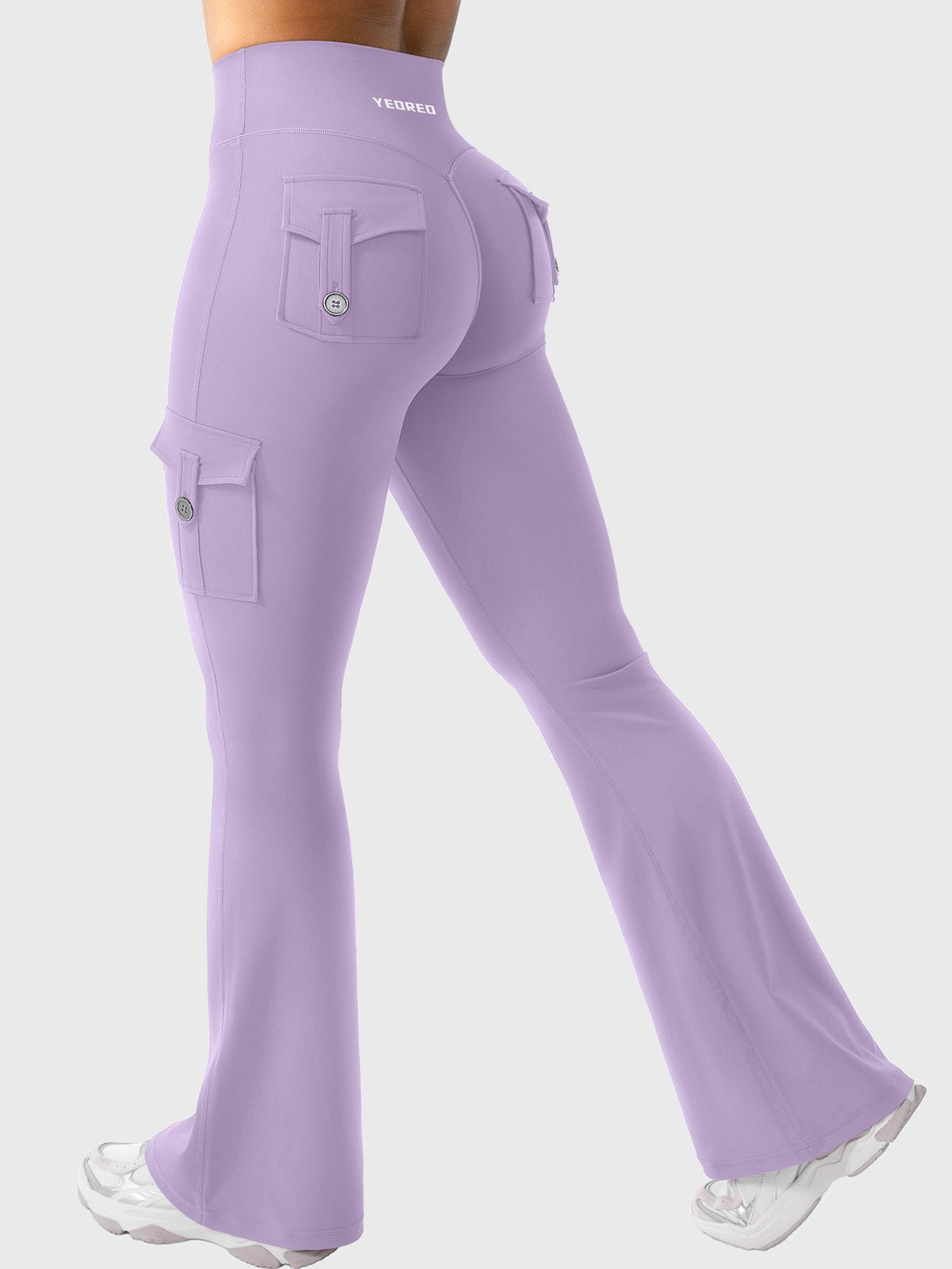 Leggings Movaelle CoreFlex acampanado cargo 32"