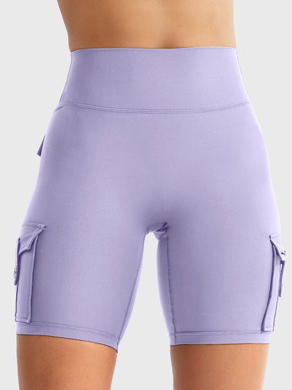 Short Movaelle CoreFlex cargo fruncido oculto