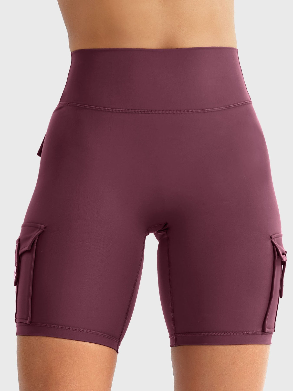 Short Movaelle CoreFlex cargo fruncido oculto
