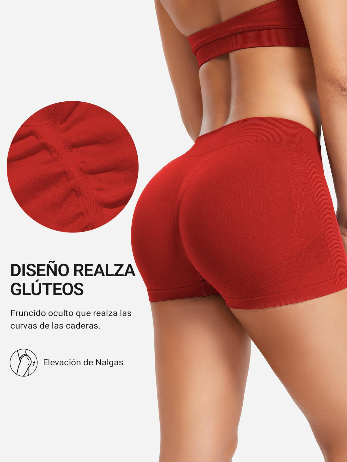 Short Movaelle Contour de cintura baja 2,5"