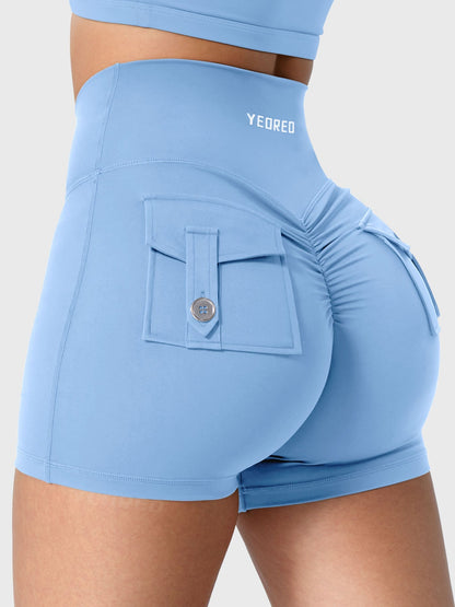 Short Movaelle CoreFlex cintura en V 3.6"