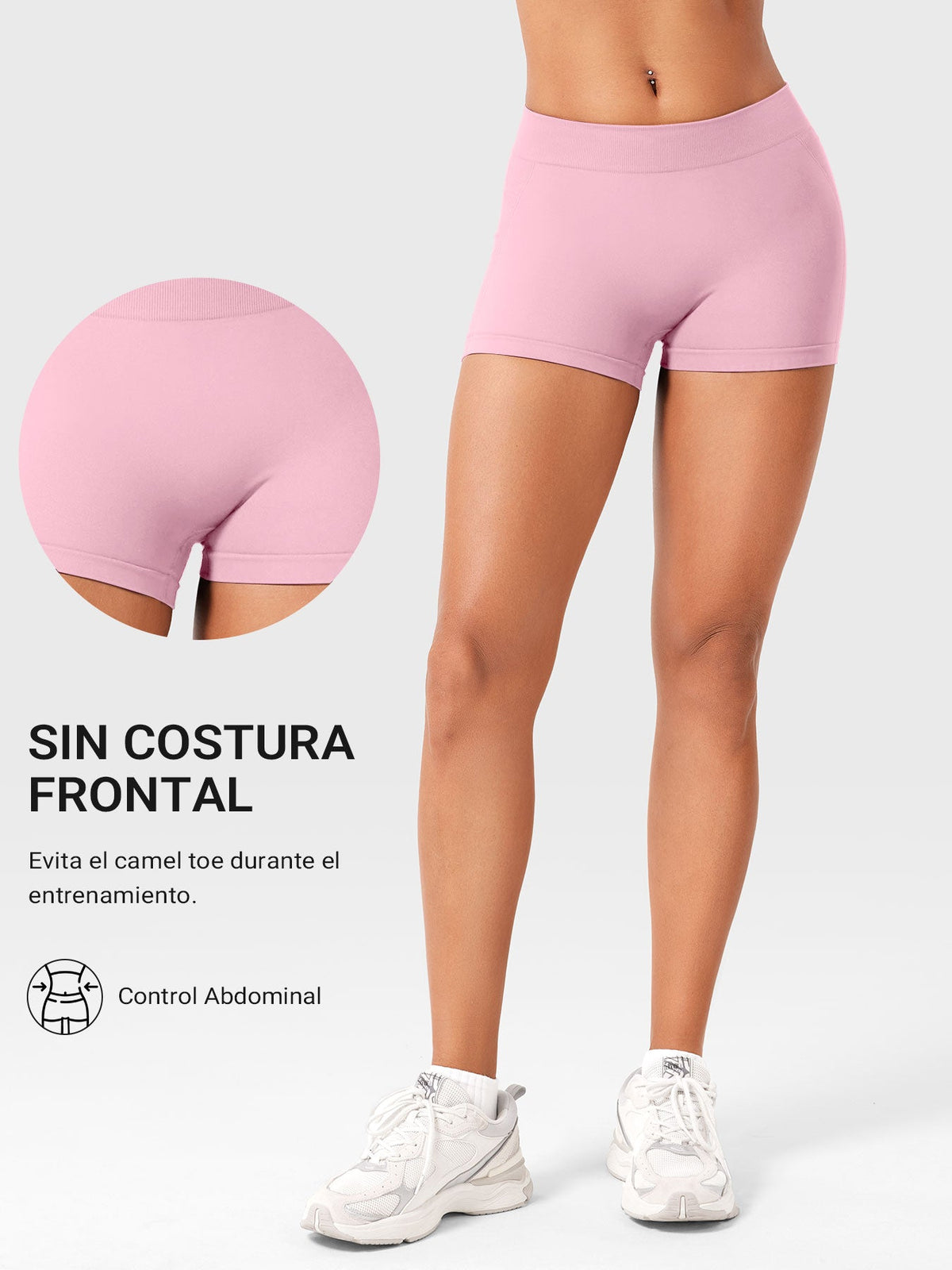 Short Movaelle Contour de cintura baja 2,5"