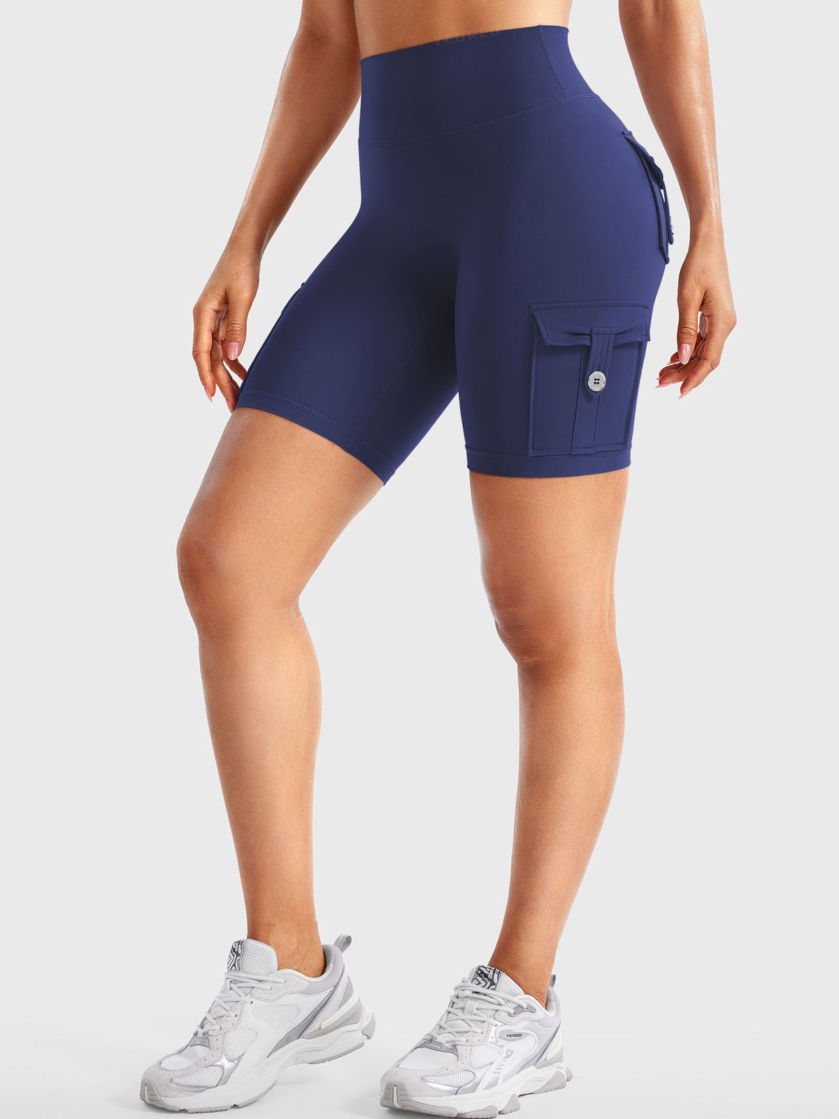 Short Movaelle CoreFlex cargo fruncido oculto