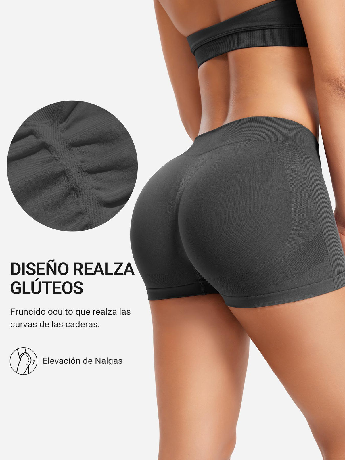 Short Movaelle Contour de cintura baja 2,5"